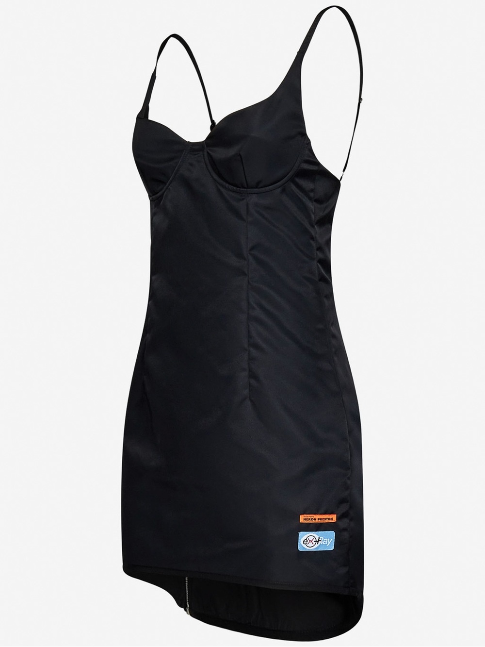 Heron Preston Nylon Black Mini Dress